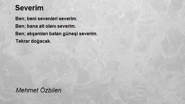 Mehmet Özbilen