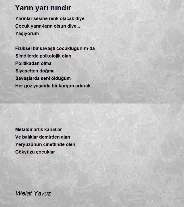 Welat Yavuz