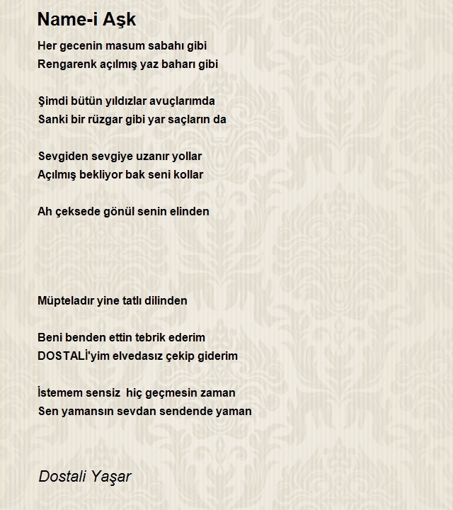 Dostali Yaşar