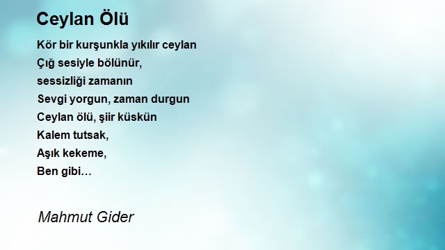 Mahmut Gider