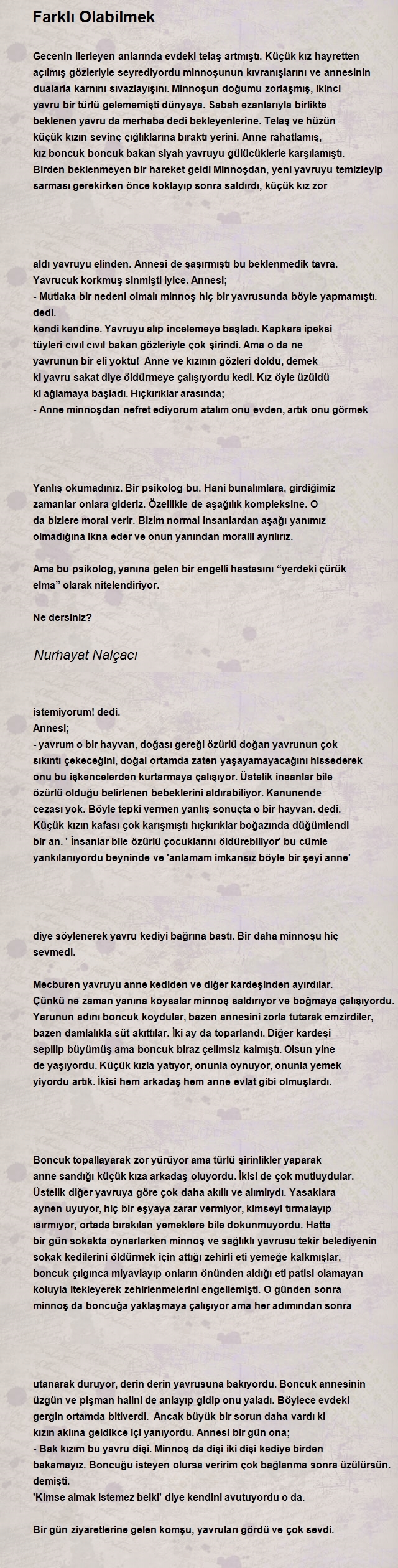 Nurhayat Nalçacı