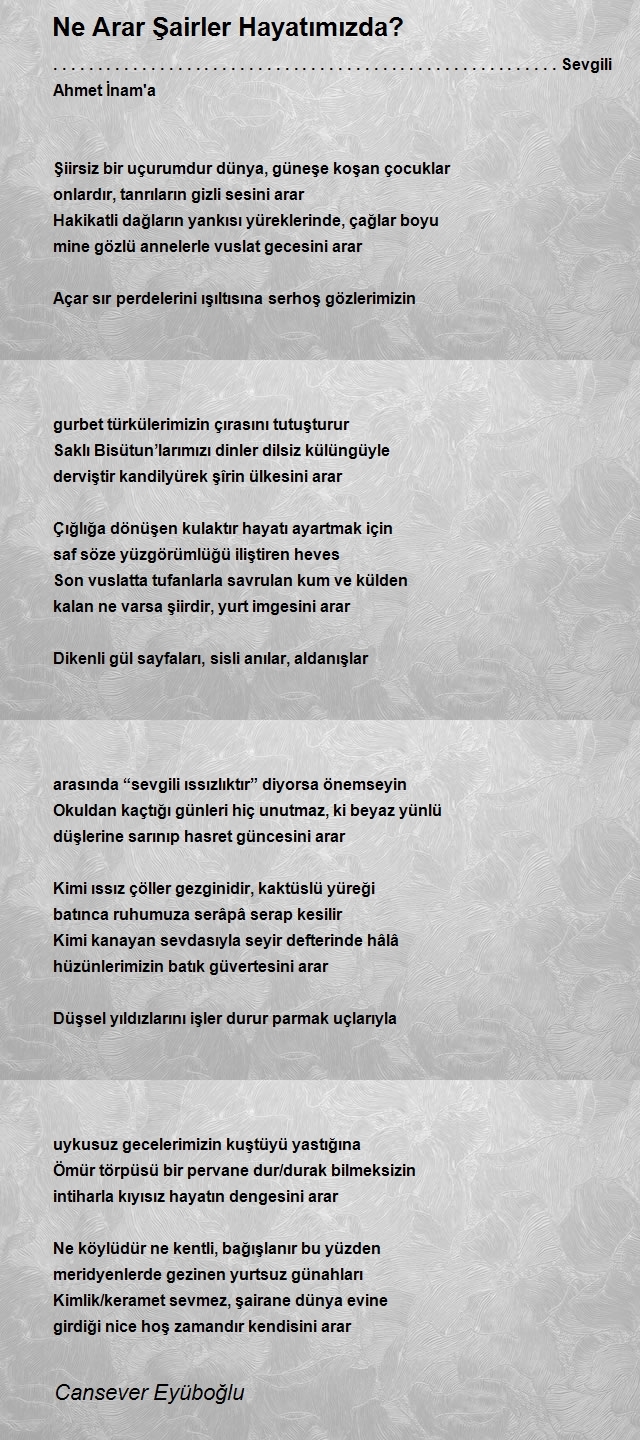 Cansever Eyüboğlu