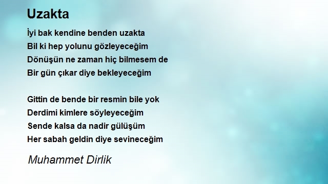 Muhammet Dirlik