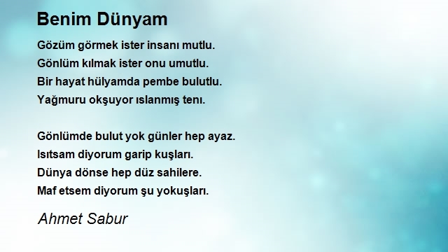 Ahmet Sabur