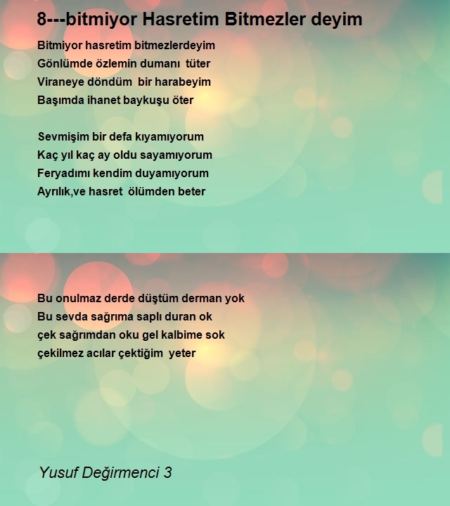 Yusuf Değirmenci 3