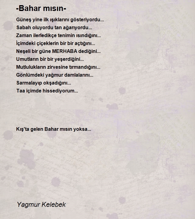 Yagmur Kelebek