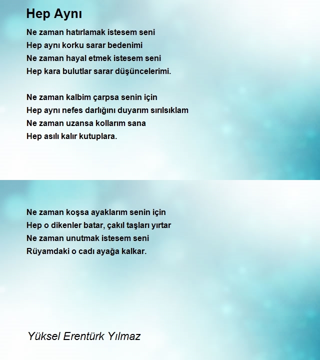 Yüksel Erentürk Yılmaz