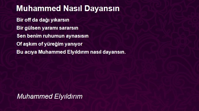 Muhammed Elyıldırım