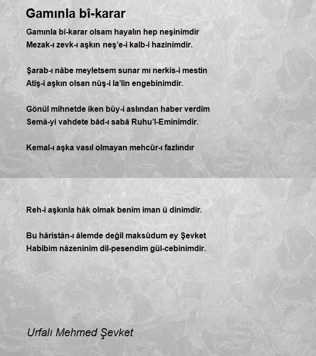 Urfalı Mehmed Şevket