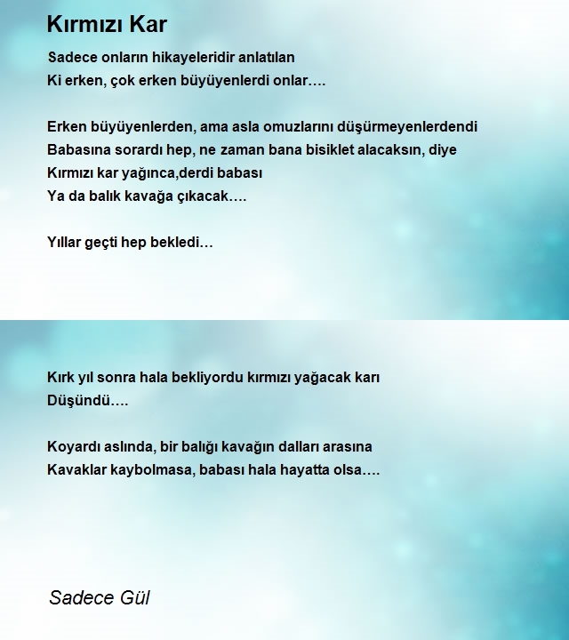 Sadece Gül