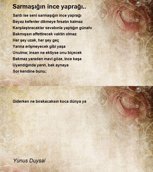 Yunus Duysal