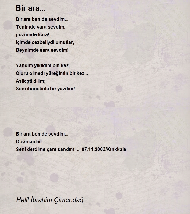 Halil İbrahim Çimendağ