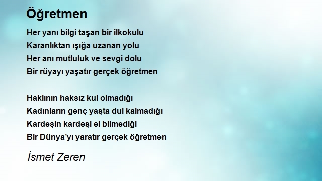 İsmet Zeren