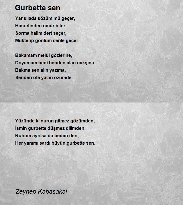 Zeynep Kabasakal