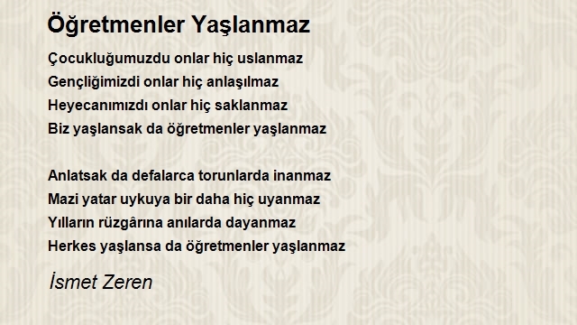 İsmet Zeren