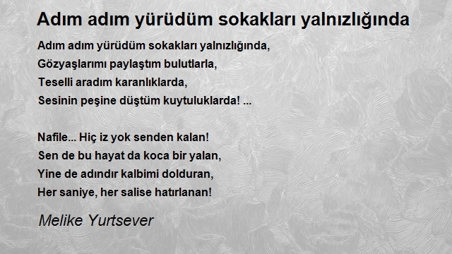 Melike Yurtsever