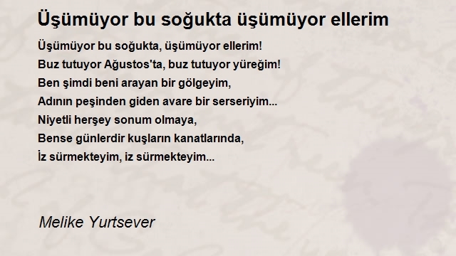 Melike Yurtsever