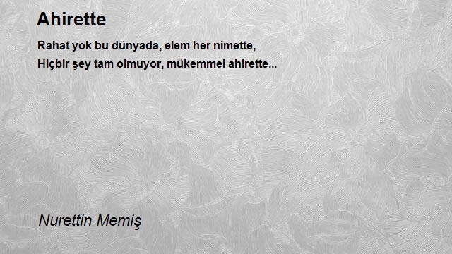 Nurettin Memiş