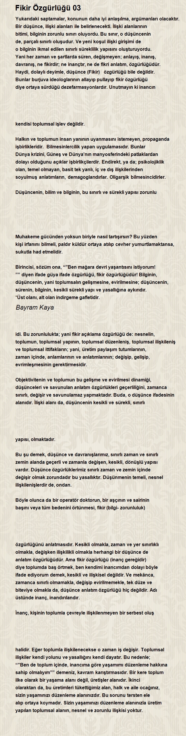 Bayram Kaya