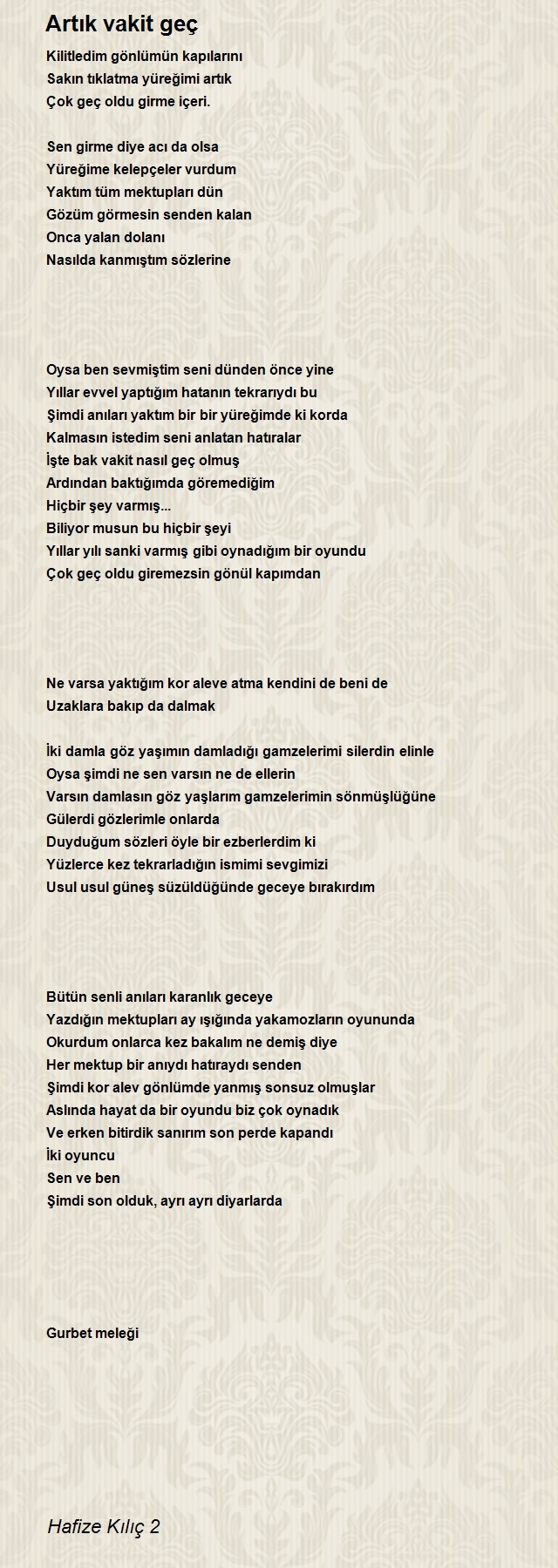 Hafize Kılıç 2