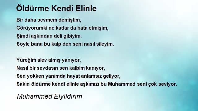 Muhammed Elyıldırım