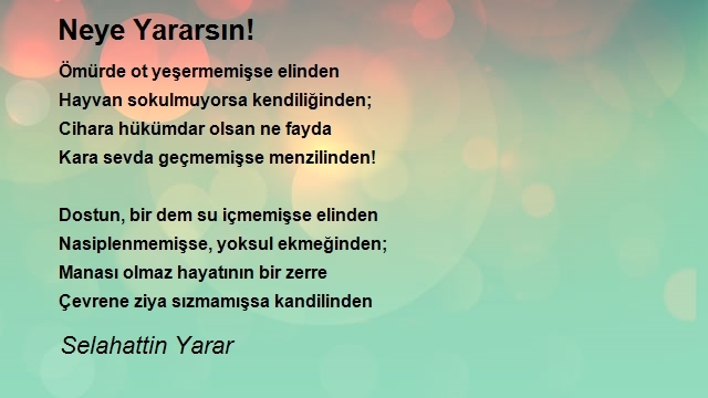 Selahattin Yarar