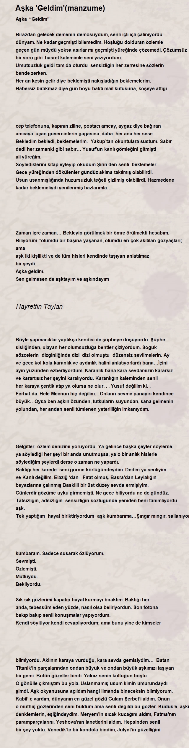 Hayrettin Taylan