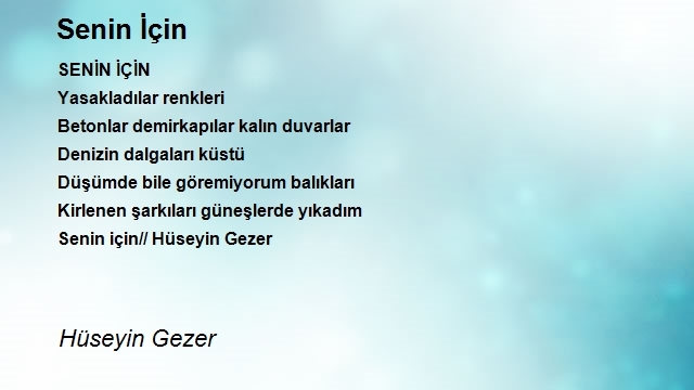 Hüseyin Gezer