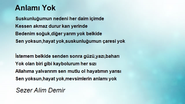 Sezer Alim Demir