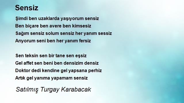 Satılmış Turgay Karabacak