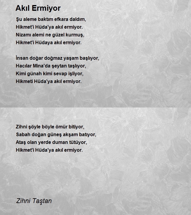 Zihni Taştan