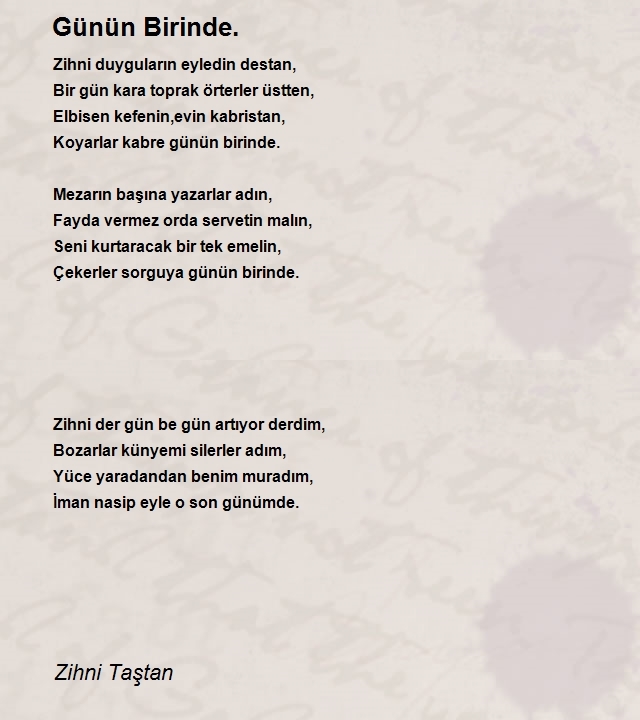 Zihni Taştan