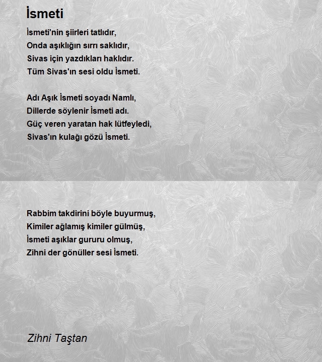 Zihni Taştan