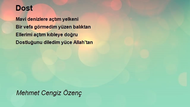 Mehmet Cengiz Özenç