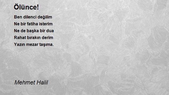 Mehmet Halil