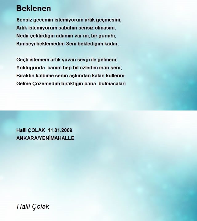 Halil Çolak