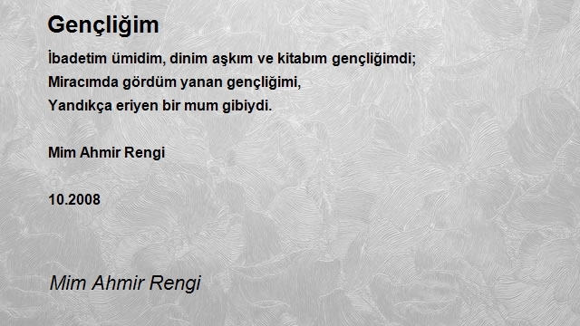 Mim Ahmir Rengi