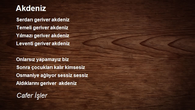 Cafer İşler