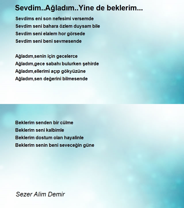 Sezer Alim Demir