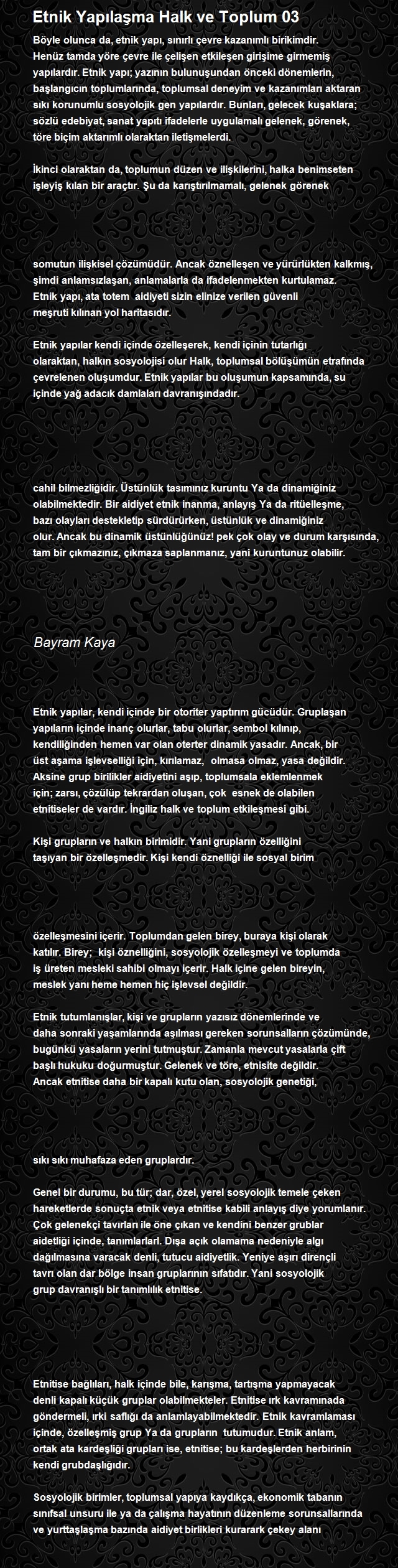 Bayram Kaya