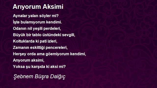 Şebnem Büşra Dalğıç