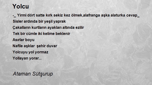 Ataman Sütşurup