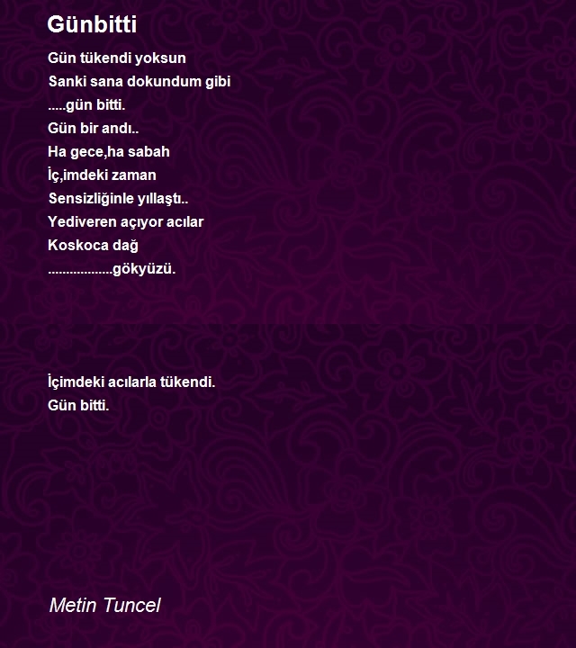 Metin Tuncel