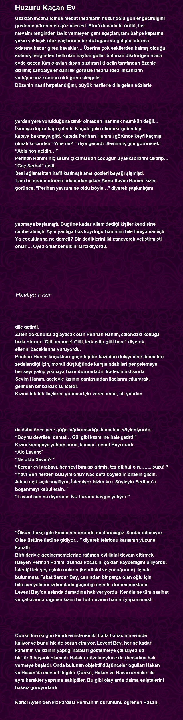 Havliye Ecer