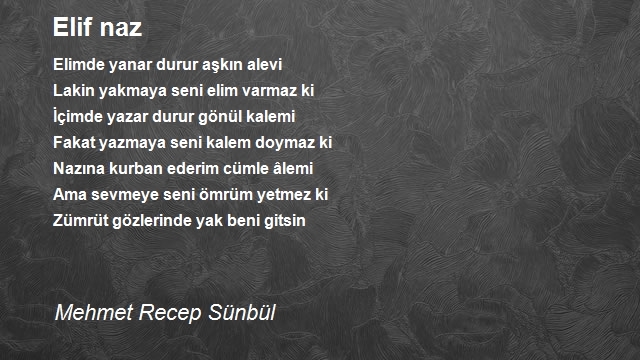 Mehmet Recep Sünbül