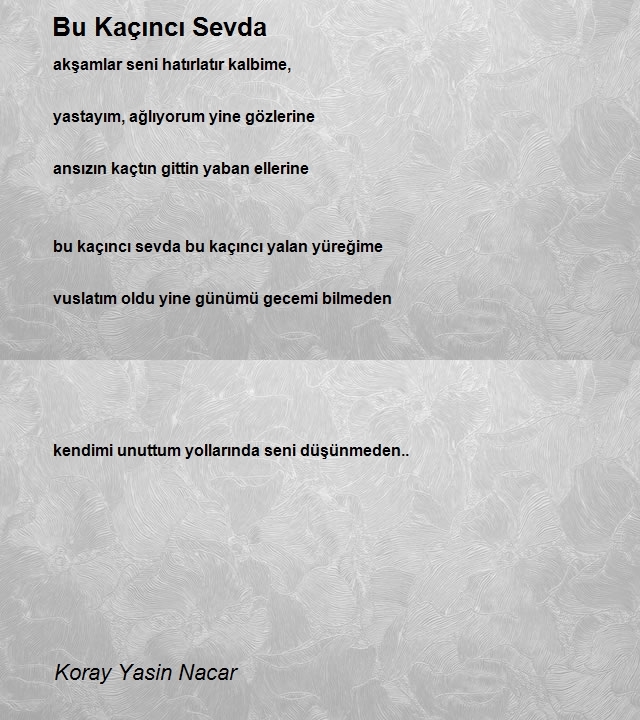 Koray Yasin Nacar