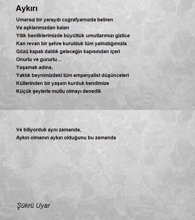 Şükrü Uyar