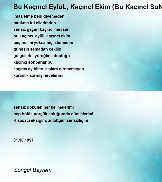 Songül Bayram