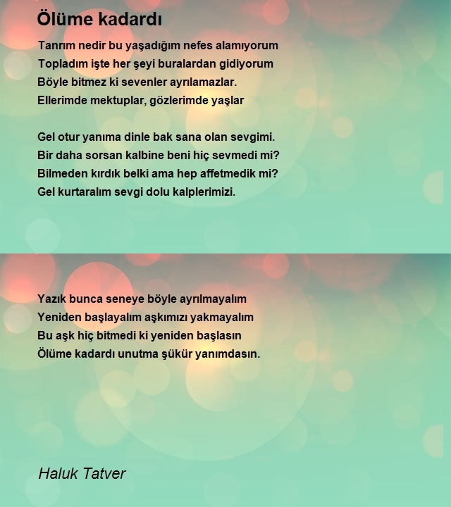 Haluk Tatver