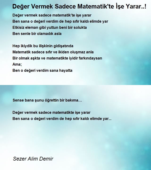 Sezer Alim Demir